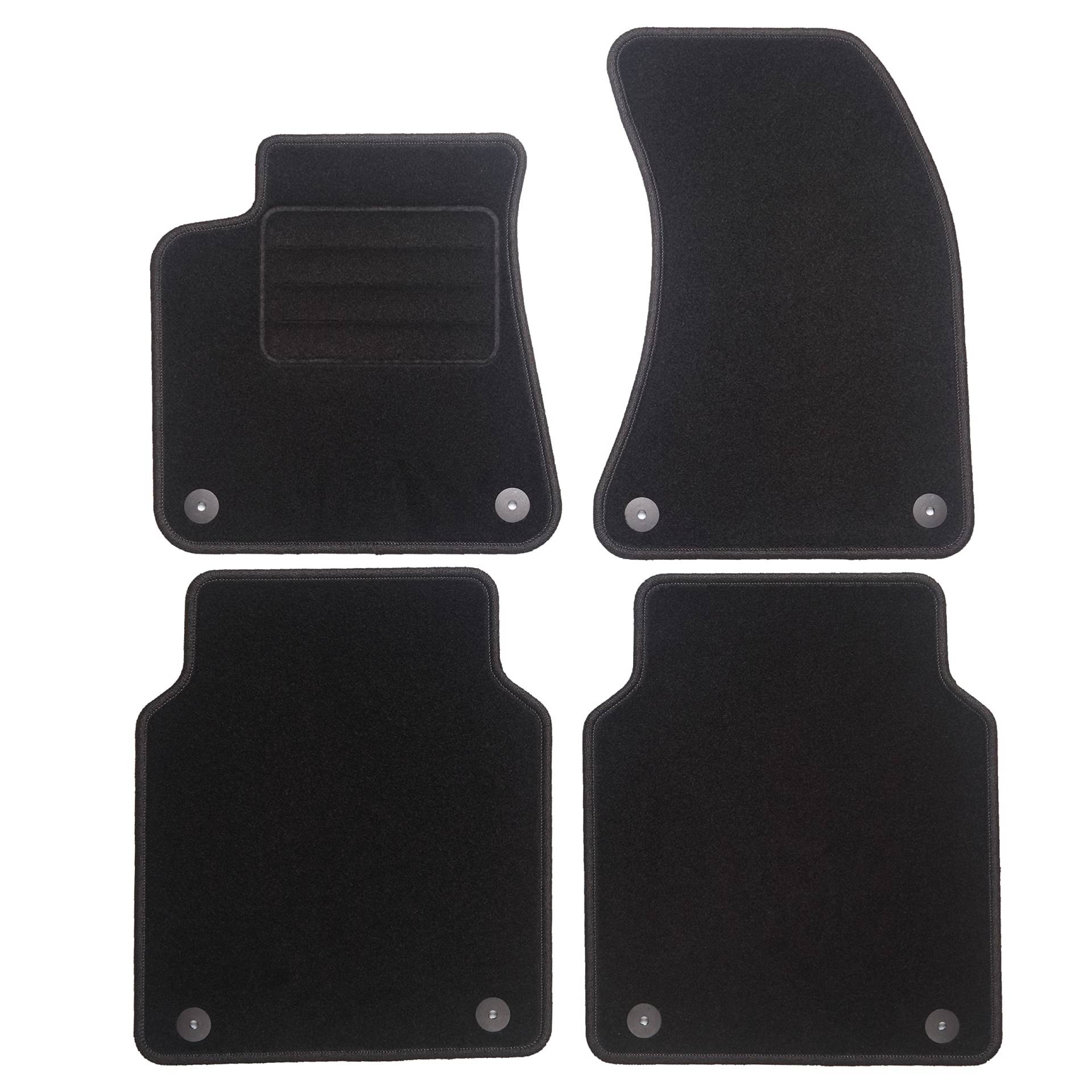 Ideal angepasst Velourmatten Automatten CARMATS passend für Audi A8 D4 2010-2017 von Z4L