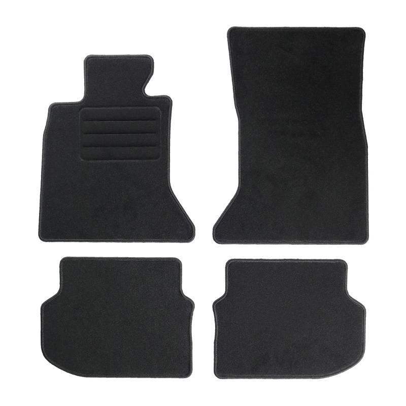 Ideal angepasst Velourmatten Automatten CARMATS passend für BMW 5 F10 2011-2013 von Z4L