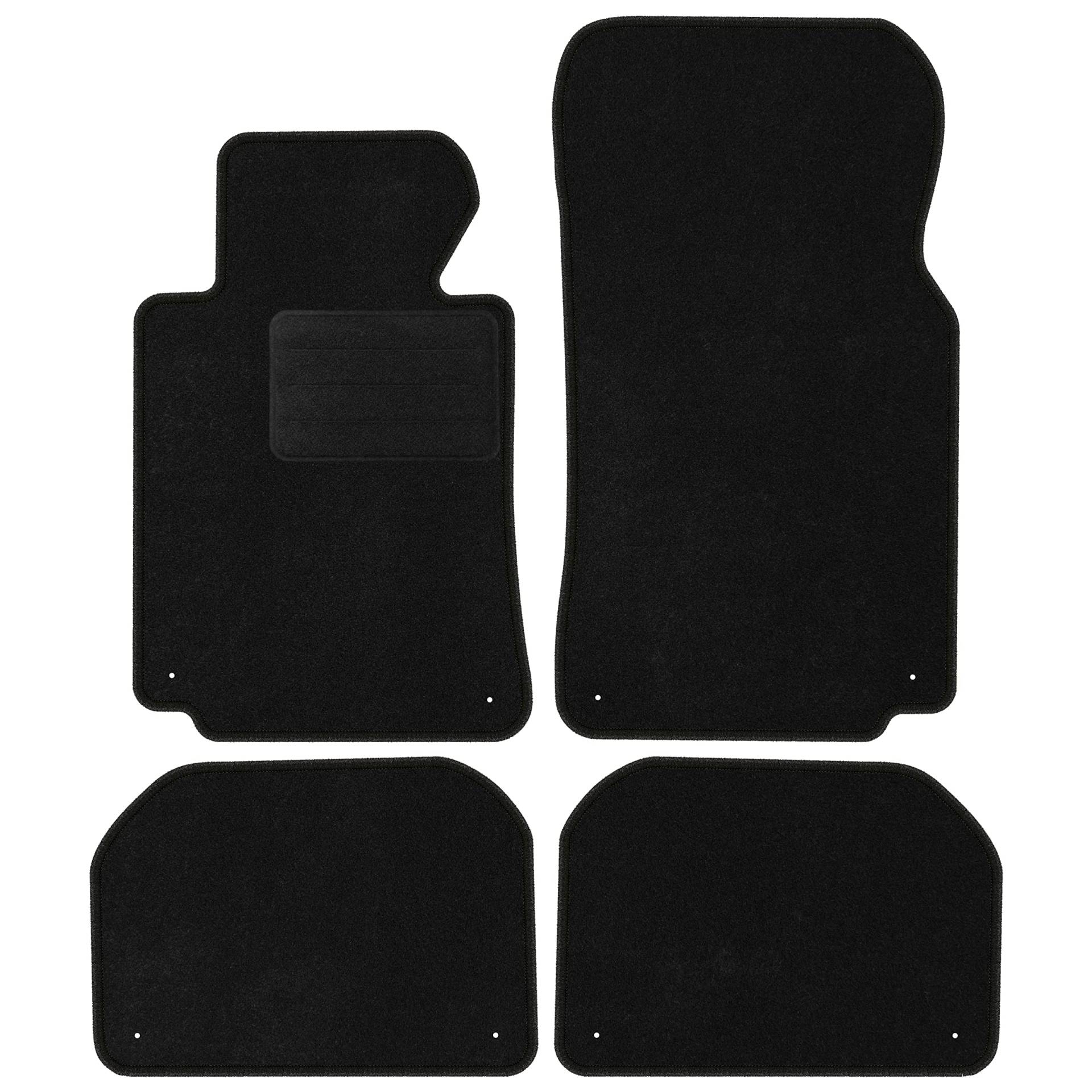 Ideal angepasst Velourmatten Automatten CARMATS passend für BMW 7 E38 1994-2001 von Z4L