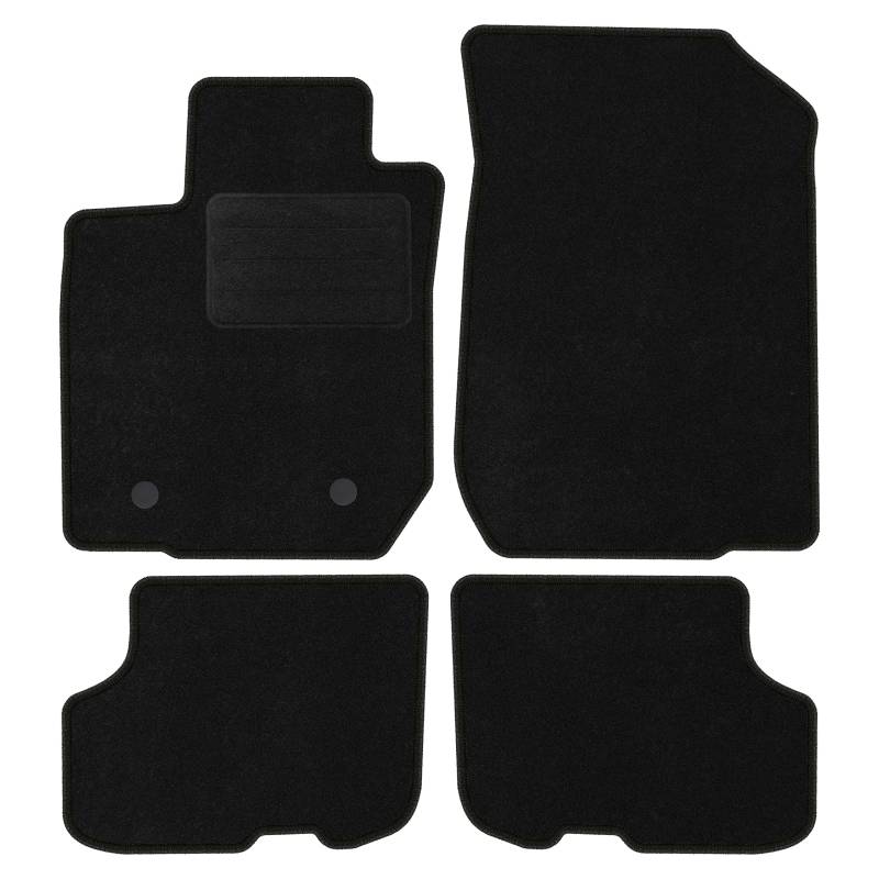 Ideal angepasst Velourmatten Automatten CARMATS passend für Dacia Logan II 2012- von Z4L