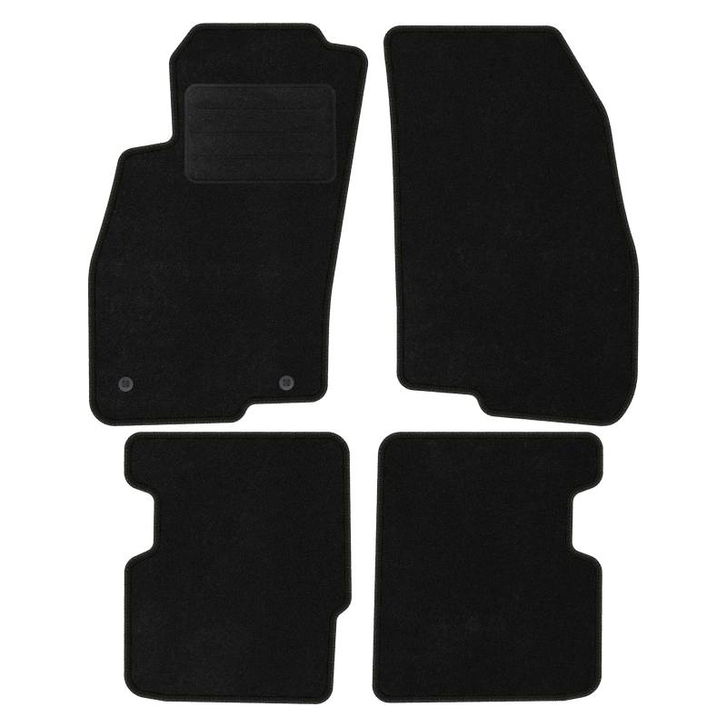 Ideal angepasst Velourmatten Automatten CARMATS passend für FIAT Punto Evo 2008-2012 von Z4L