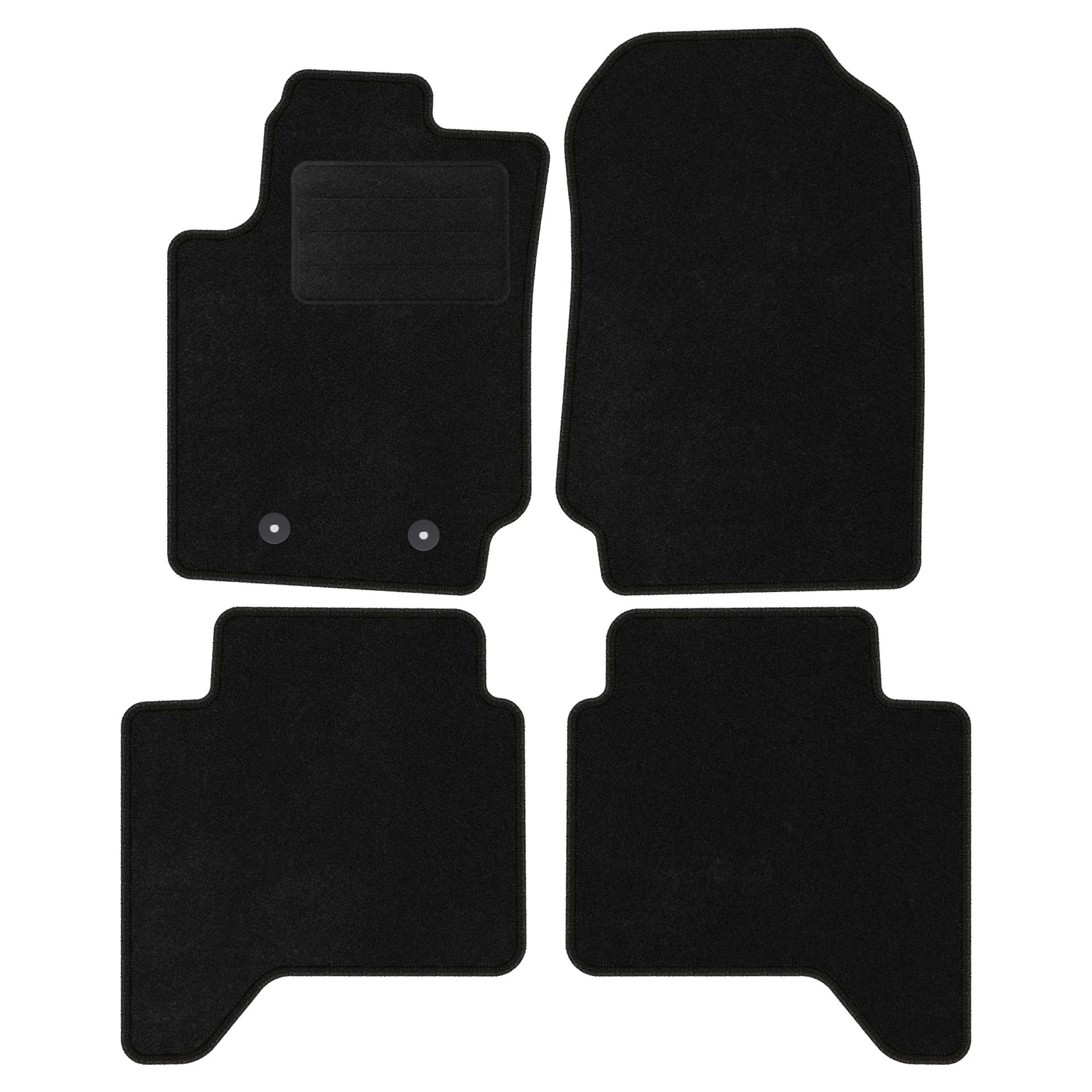 Ideal angepasst Velourmatten Automatten CARMATS passend für Ford Ranger III 2011- von Z4L