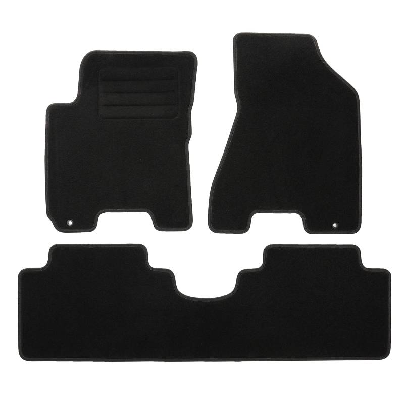 Ideal angepasst Velourmatten Automatten CARMATS passend für Hyundai Tucson I 2004-2010 von Z4L