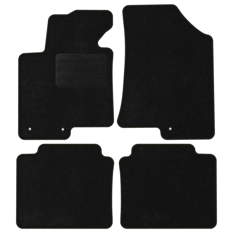 Ideal angepasst Velourmatten Automatten CARMATS passend für Hyundai i40 2011- von Z4L