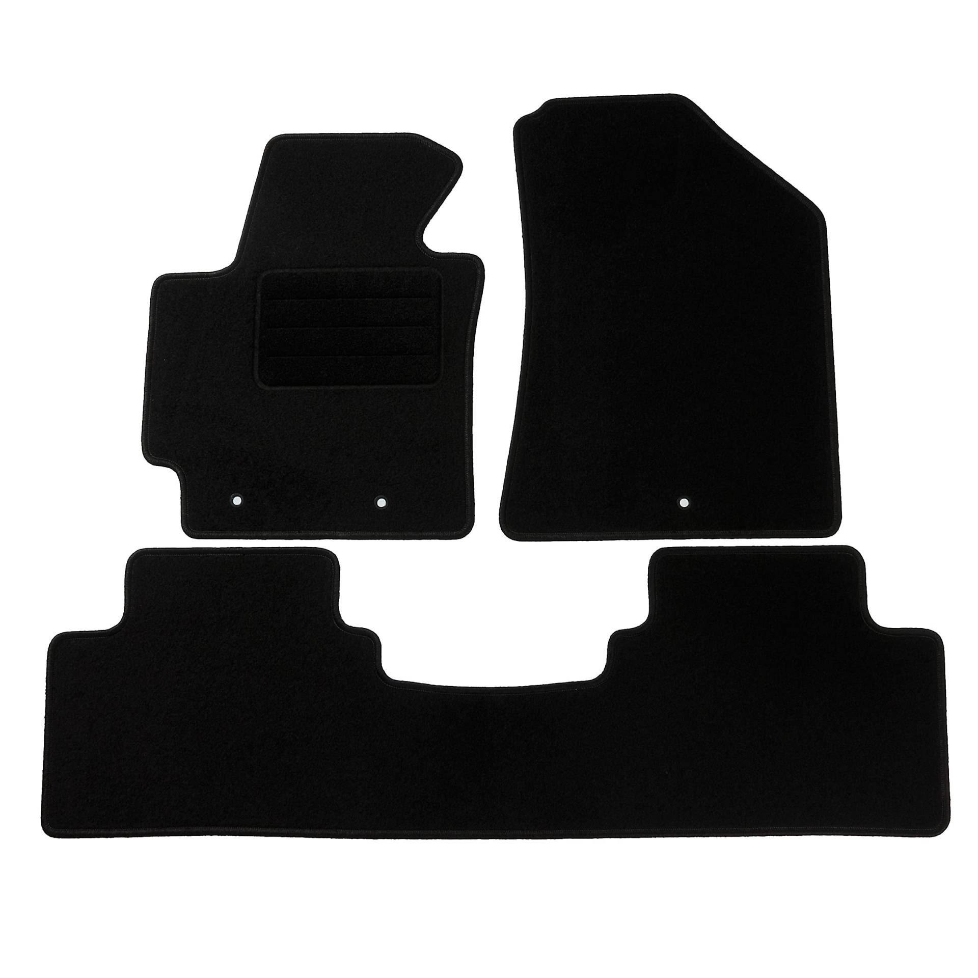 Ideal angepasst Velourmatten Automatten CARMATS passend für KIA Soul II PS 2013-2018 von Z4L