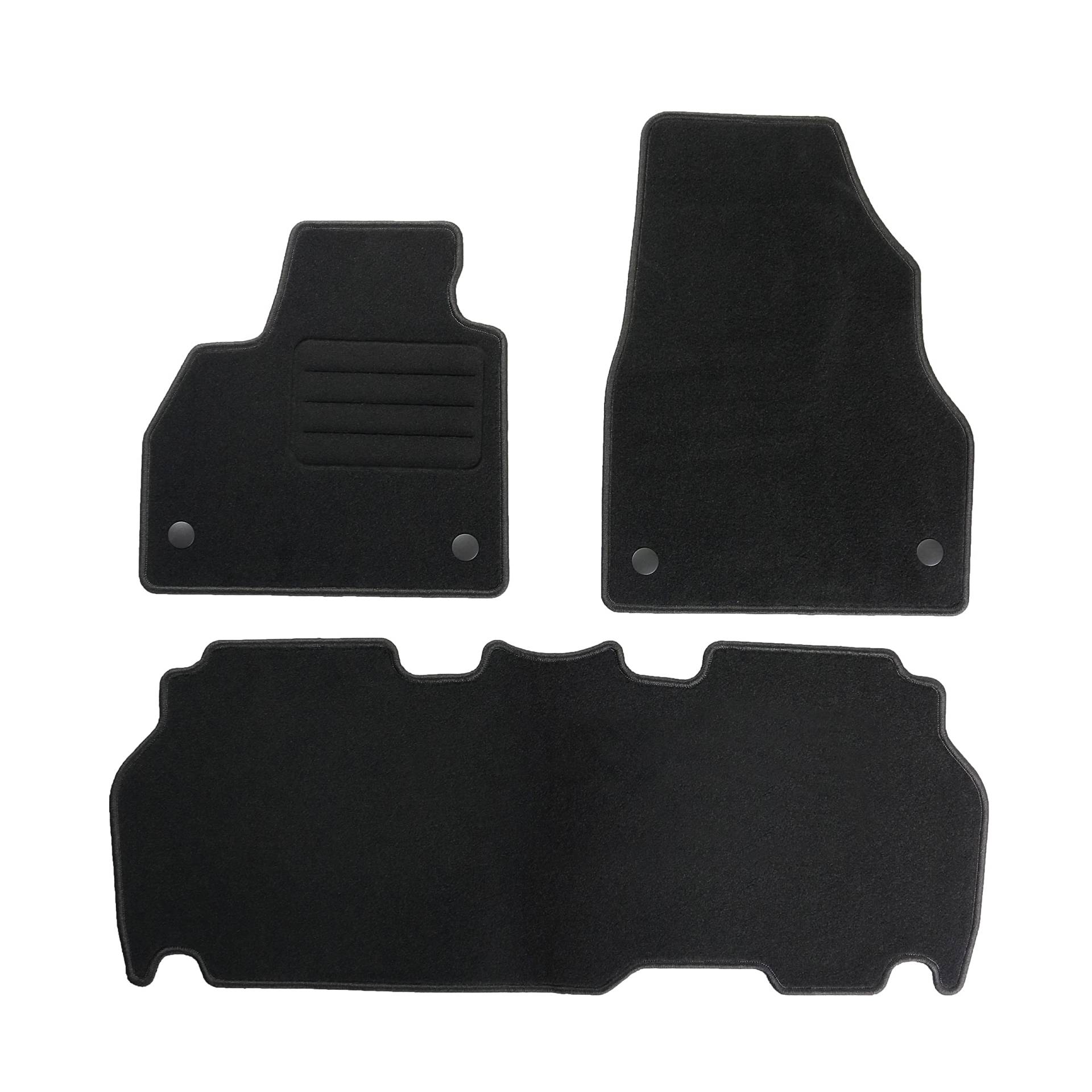 Ideal angepasst Velourmatten Automatten CARMATS passend für Renault Kangoo II 2008- von Z4L