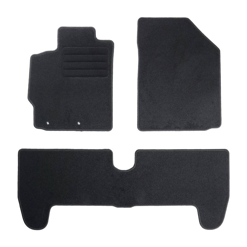 Ideal angepasst Velourmatten Automatten CARMATS passend für Toyota Yaris II 2005-2011 von Z4L