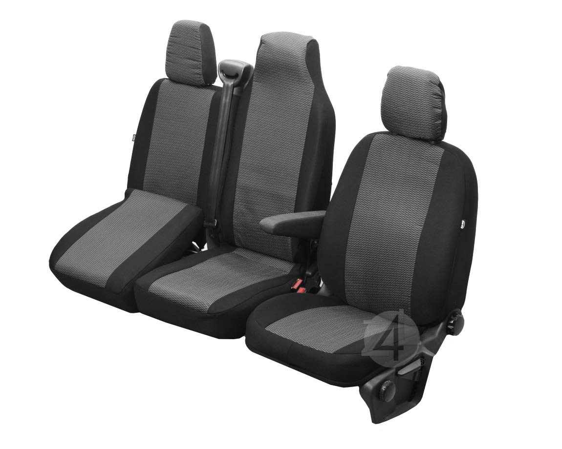Passgenaue Sitzbezüge Hero ideal angepasst 1+2 (3-Sitzer) Fahrzeugspezifisch Polstermaterial | 4D-Z4L-DV-OR3M-SD-99 von Z4L