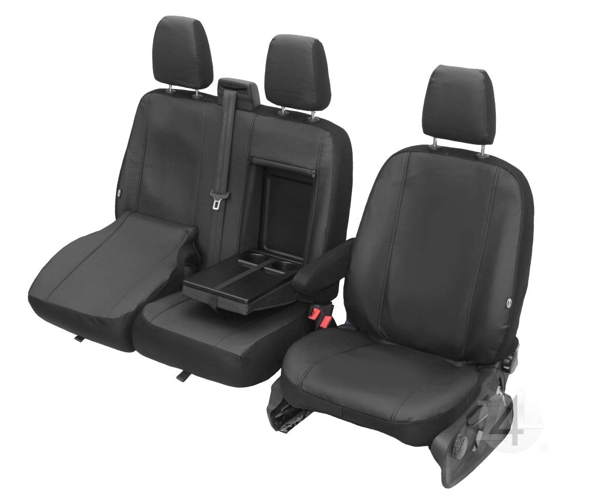 Z4L Sitzbezüge VIP Passgenau geeignet für Ford Transit Custom ab 2012-2+1 von Z4L