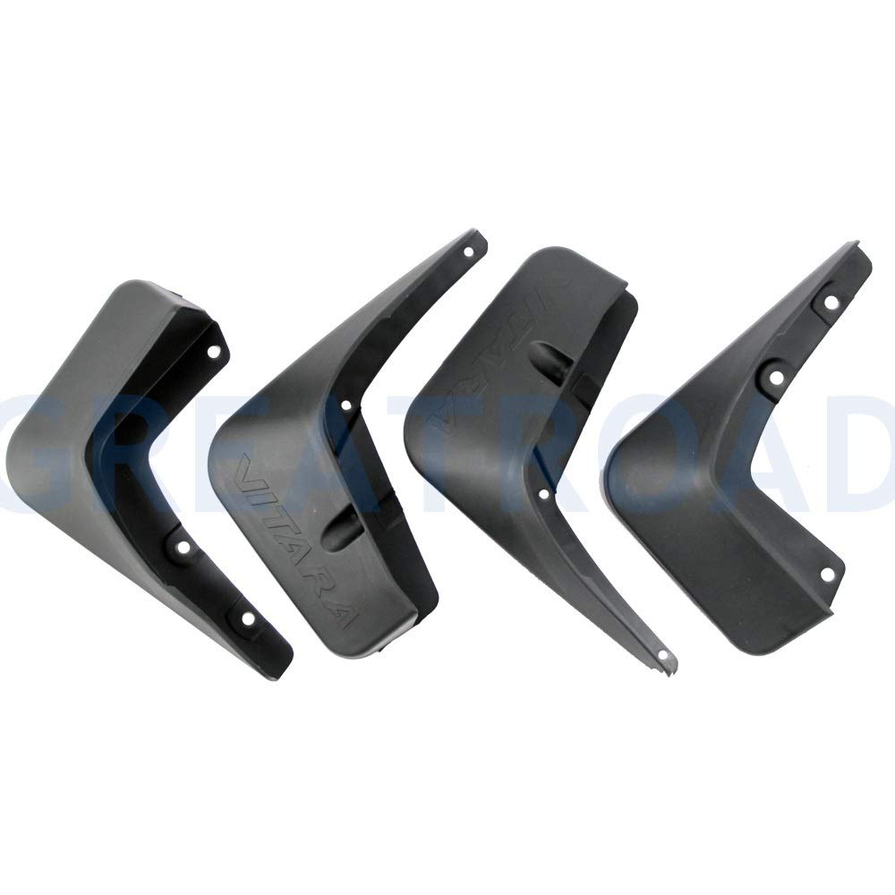 SchmutzfäNger Auto，SchmutzfäNger LKW Schmutzfänger Schmutzfänger Autoschmutzfängern fit verwendung for Suzuki Vitara/Edcudo Radabdeckungen Fender 2016 2017 2018 2019 Front-Amp;Rear-Schutz von ZACUNXY