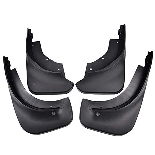 SchmutzfäNger Auto，SchmutzfäNger LKW Set Geformte Schmutzfängern fit verwendung for VW Touareg Mk1 2008 2009 2010 Facelift Mudflaps Spritzschutz vorn hinten Schmutzfänger Kotflügel Fender Kit von ZACUNXY