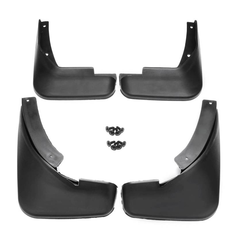 SchmutzfäNger Auto，SchmutzfäNger Lkw 4 STÜCKE Set geformtes Auto Mud Fit Verwendung für Klappen Splash Guards Mull Flap Mordguards Fender Styling Fit Verwendung für A4 B8 2008-2013 2009 2010 2011 2011 von ZACUNXY