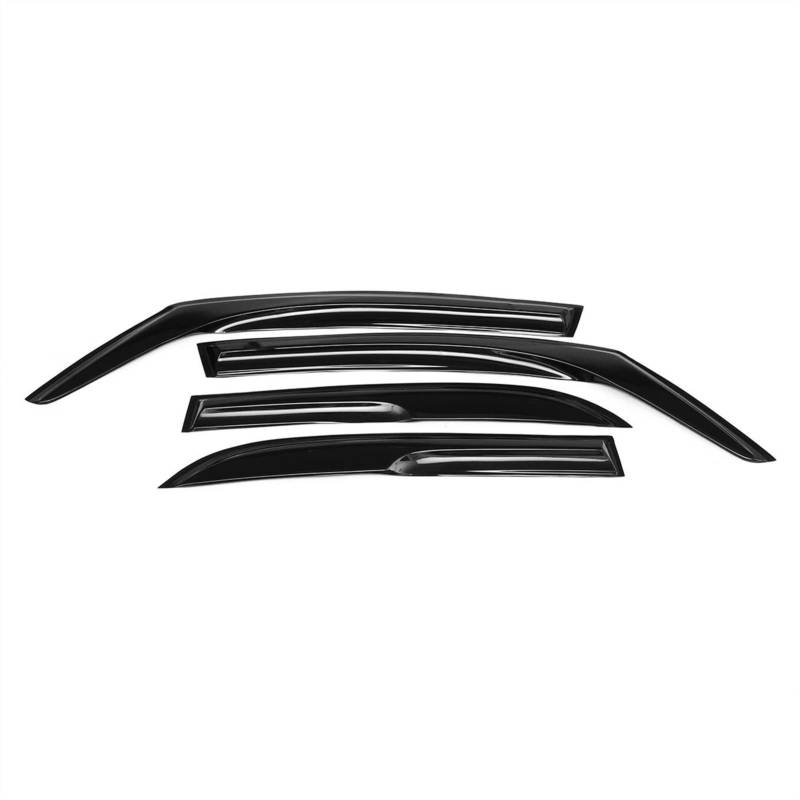 Windabweiser Autofenster，Windabweiser 4X Autofenster Protector Sun Guard Vent Wind Visier Regenschutz Sonnenschatten Passend für Suzuki sx4. Hatchback 5door 2007 2008 2009-2012 von ZACUNXY