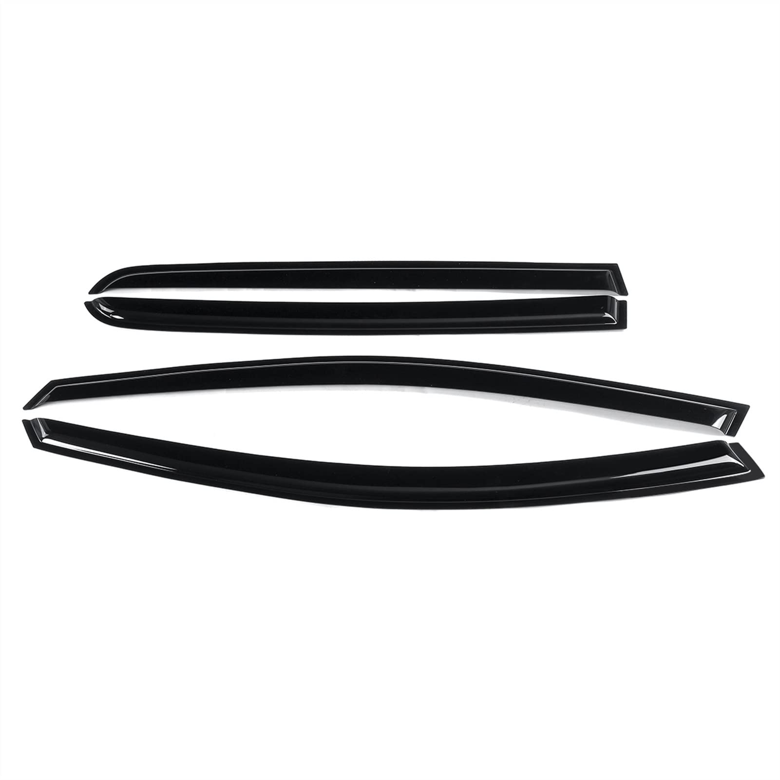 Windabweiser Autofenster，Windabweiser Passend für Zum Vw. Golf 7. Gen. MK7 MK7.5 2013 2014 2015 2016 2016-2020 Autofenster Wind Deflectors getönte Markise Schild Rain Sun Windhütten von ZACUNXY