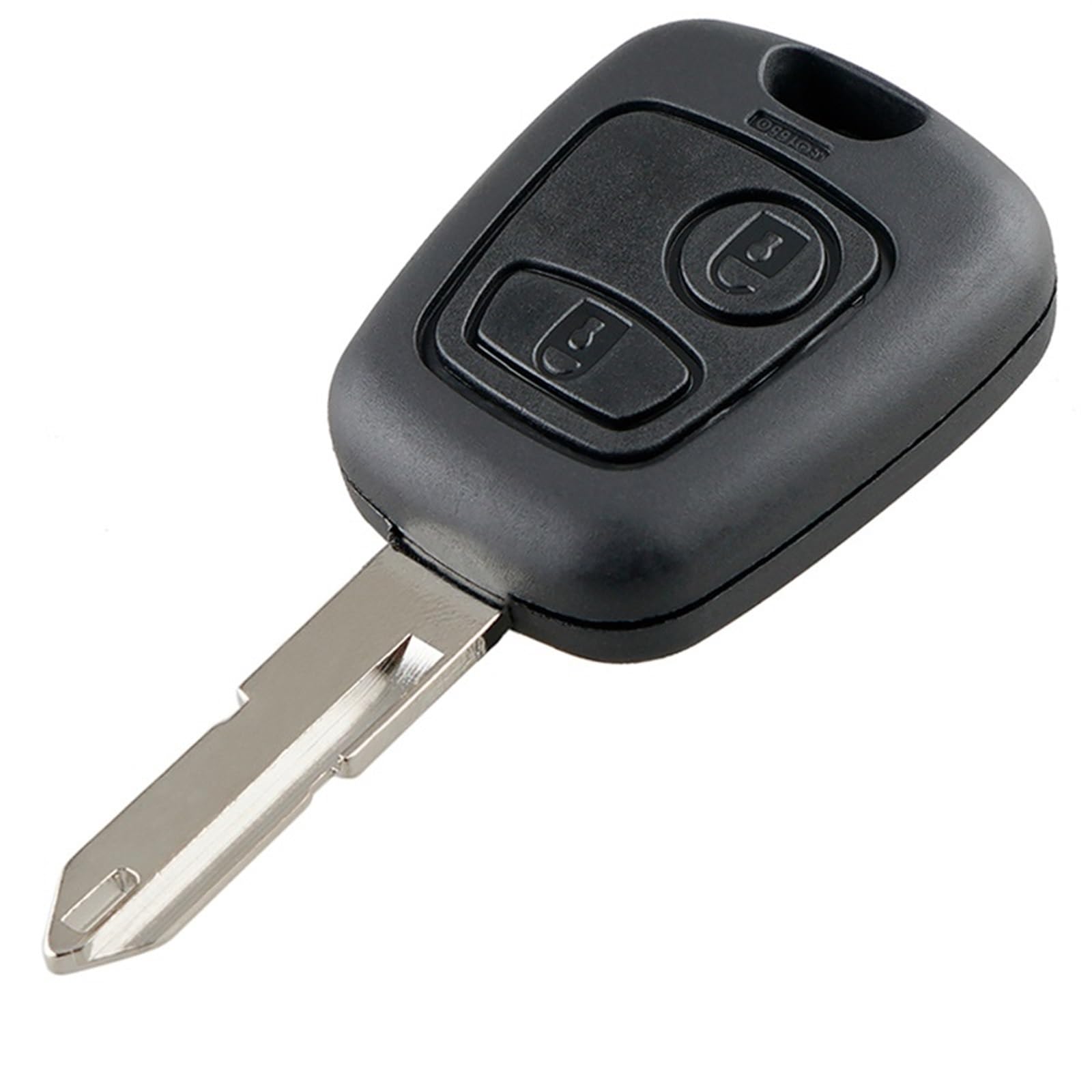 ZAEBOTDAL 2 Tasten Fernbedienung Autoschlüssel Shell Fob Schlüsselgehäuse Abdeckung Schalter Kompatibel Mit Peugeot Für 106 107 206 207 306 307 406 407 Autoschlüsselgehäuse(3) von ZAEBOTDAL