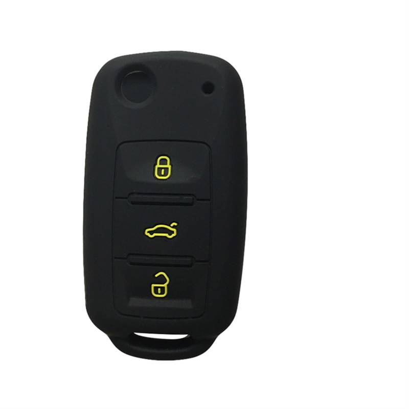 ZAEBOTDAL Auto Silikon Schlüsseletui Abdeckung Schlüsselanhänger Hülle Flip Key Cap Für O&CTA&via Für P&Ass&at 3b B5 Für G&o&lf Autoschlüsselgehäuse(4) von ZAEBOTDAL