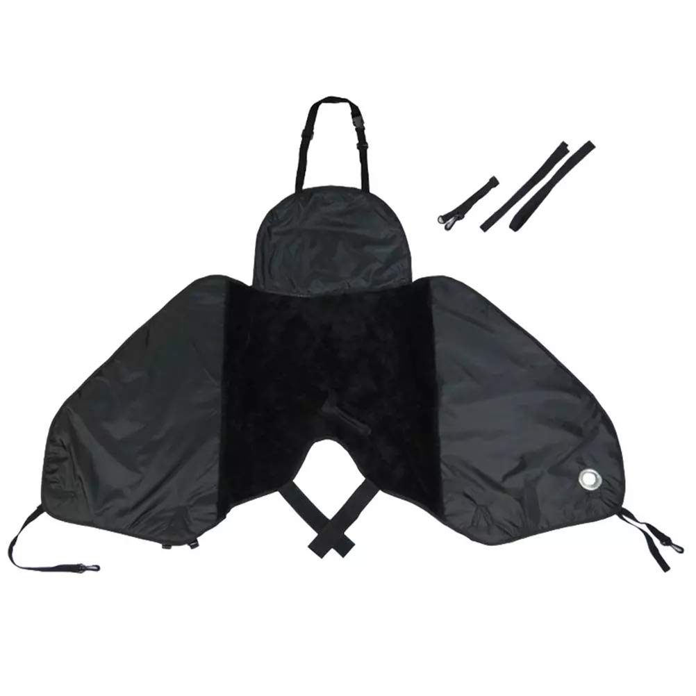 Deckbeindecke, Universelle Beinabdeckungsschürze Abdeckung Scooter Schürze Im Freien Multifunktionale Beinabdeckungen Ski -Beinabdeckungen Beinabdeckung Windschutz Winter Warmer (Black) von ZAICOLER