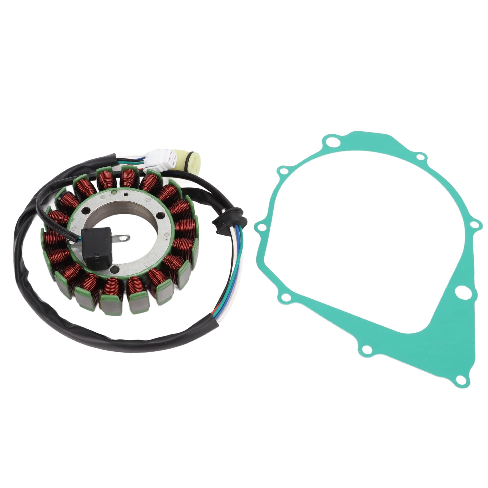 Gy6-Zündspule, Zündmagnet-Stator-Generatorspule 5FU-81410-00 Elektrische Statorspule Ersatz-Statorspule Gy6 150 Teile mit Dichtung für YFM350R 350 2004-2013 von ZAICOLER