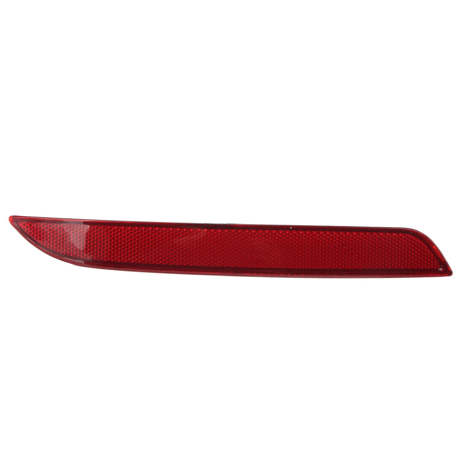 Heck-Stoßfängerreflektor, ABS-Kunststoff Red High Vissibility Nachtreflektor Heck Stoßfänger Marker Reflektor für F10 5 Serie 2010-2016 für 5 Serien 525d (Links 63147842955) von ZAICOLER