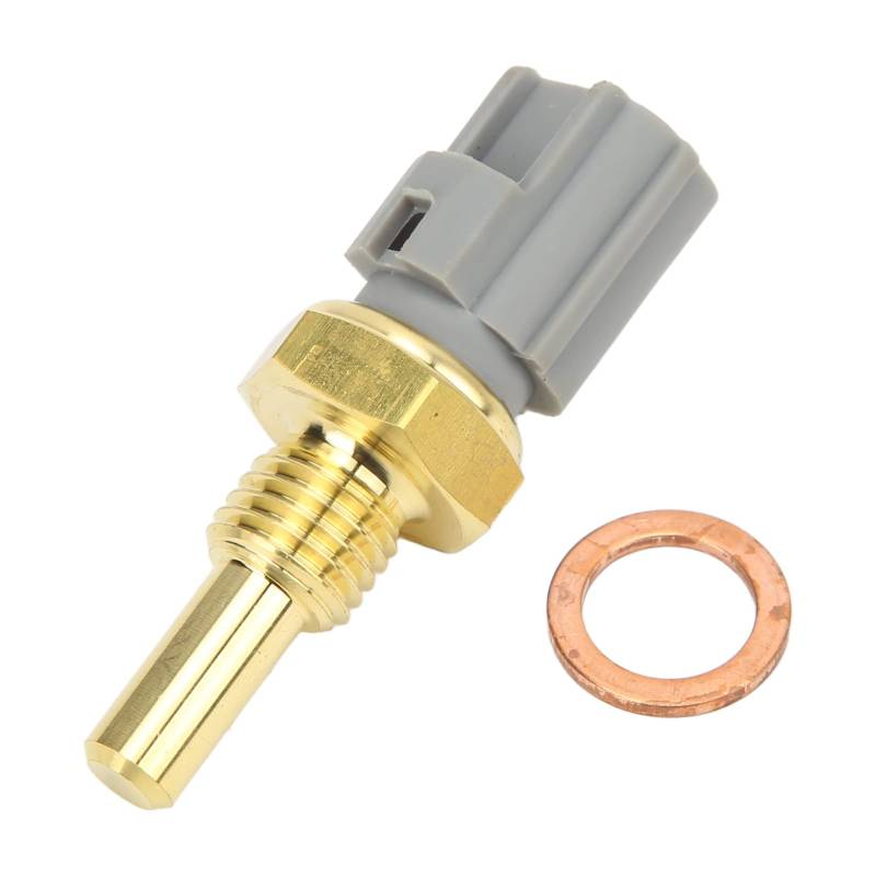 Motorkühlmitteltemperatursensor, Messingkühlmittelwassertemperatursensor Kühlmitteltemperatursensor 13650-10G00 für GSXR600 GSXR750 GSXR1000 TL1000R von ZAICOLER