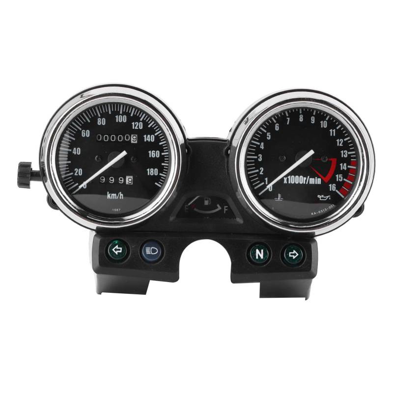 Motorrad-Drehzahlmesser, ABS-Motorrad-Tachometer, Drehzahlmesser, Einfache Installation für ZRX400 750 1100 1994–1997 von ZAICOLER