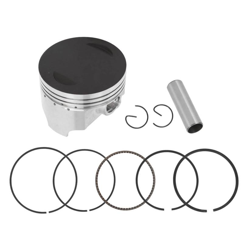 Piston Rings Kit, Stahllegierung Kolben -Stift Ring Kit Kolbenring -Set Einfache Installation für Zongshen CB250 Motor Chinese 250 Pit Dirt Trail Motor von ZAICOLER