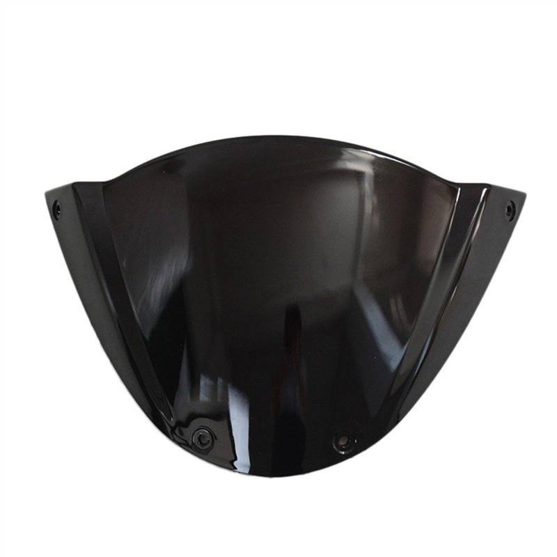 ZAISCH Windschild Motorrad Für Ducati Für Monster 696 2009 2010 2011 2012 2013 Motorrad Schwarz Windschutzscheibe Windschutz Double Bubble Windschutzscheibe von ZAISCH