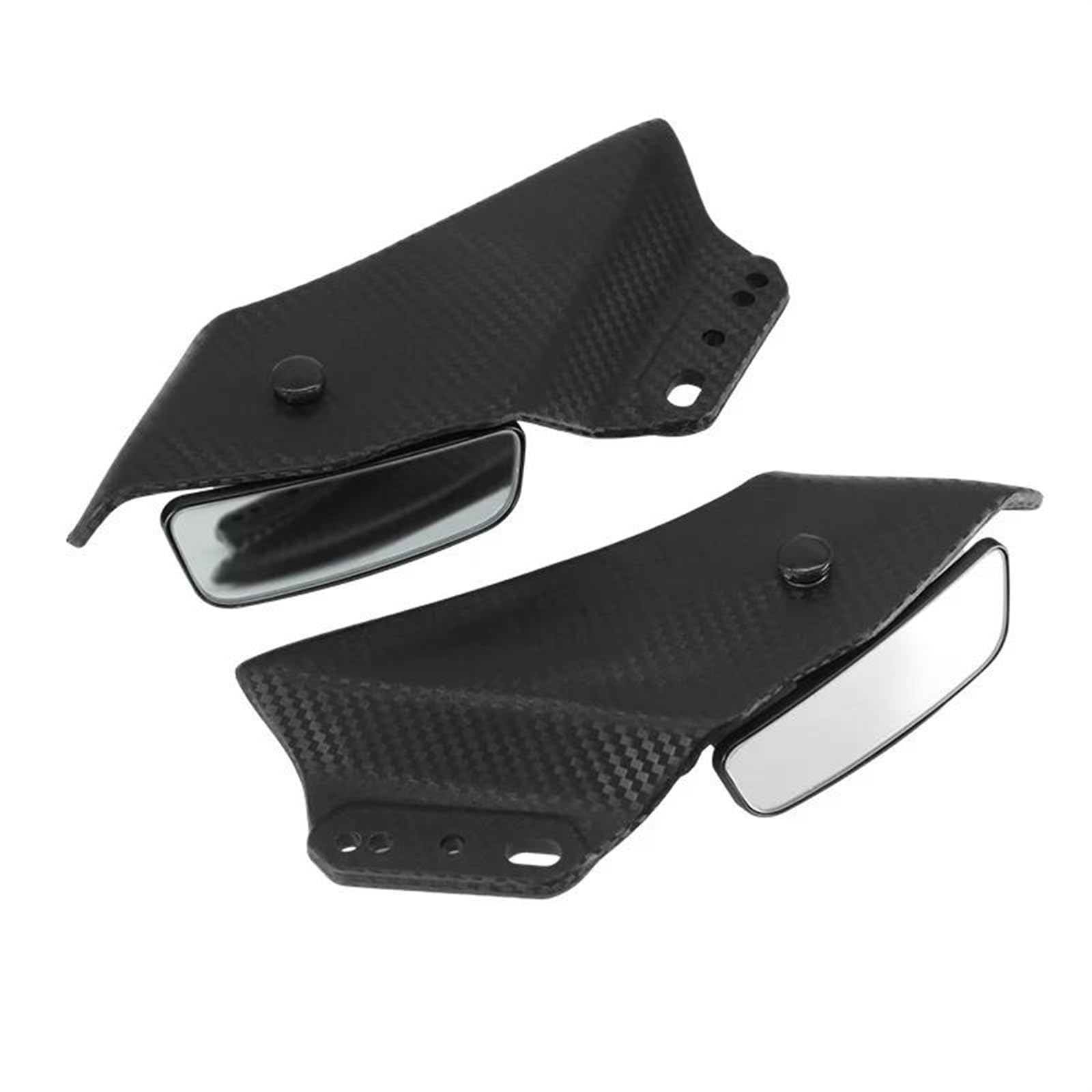 Für Cbr650r Für CBR 650 R 2019-2024 Motorrad Carbon Flanke Spoiler Verkleidung Wind Flügel Spiegel Flügelabweiser Spoiler von ZALTAS