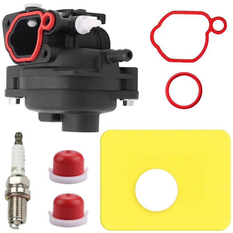 ZAMDOE Rasenmäher Vergaser 799583 für Briggs & Stratton 300E 450E 500E OVH Motoren 125cc 140cc 08P502 09P602 Serie Ersetzt 591160 595656 591979 593261 Carb von ZAMDOE