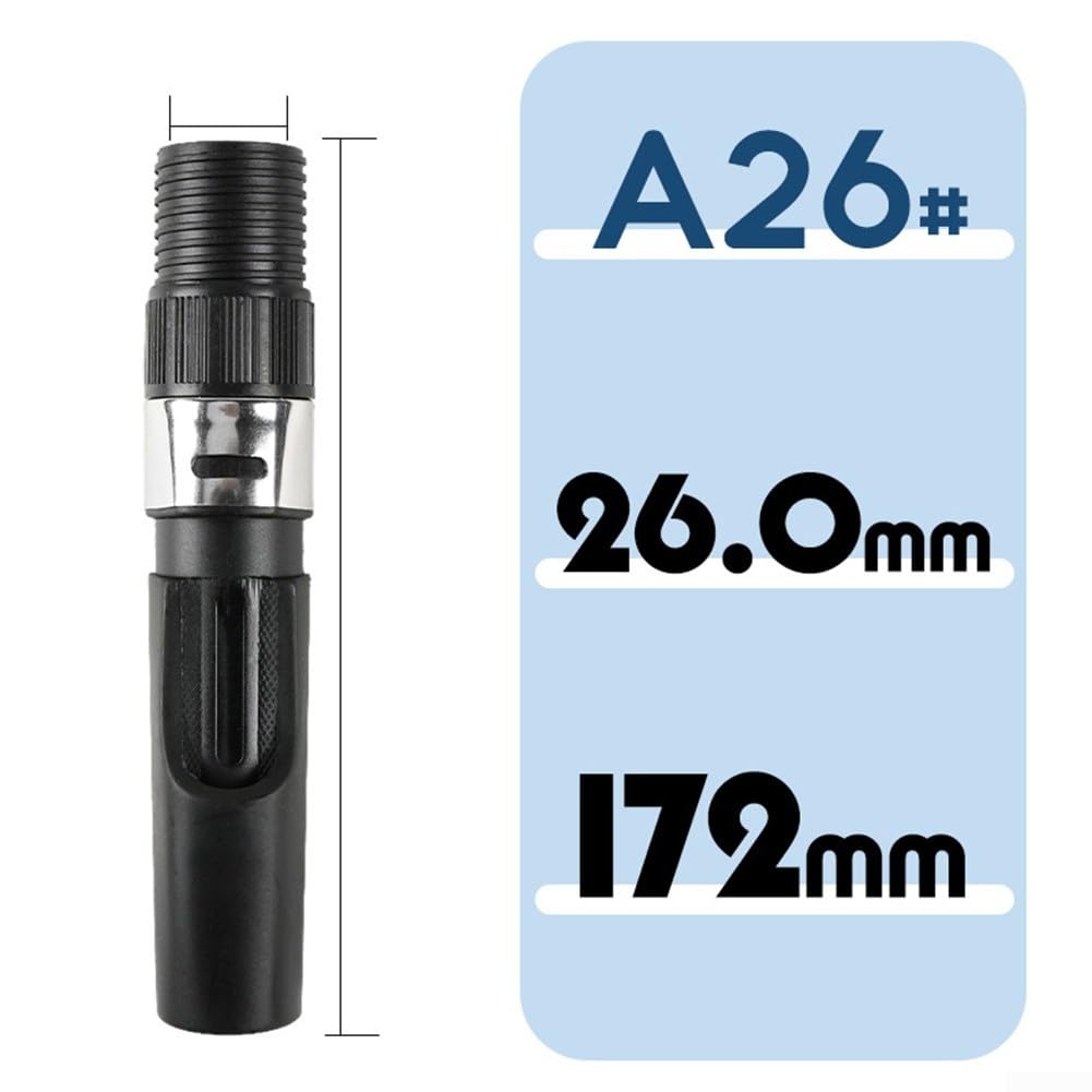 Schlankes Design, ABS-Spinnrollensitz, ideal für die Befestigung an Angelruten, mit Kompatibilität über mehrere Größen von 16 und 26 mm (A 26) von ZAMETTER