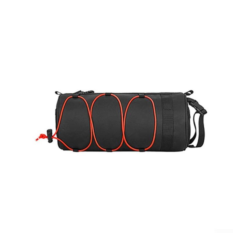 ZAMETTER Fahrradtasche, wasserdicht und 2 5 l Fassungsvermögen, fluoreszierendes Orange (rot) von ZAMETTER