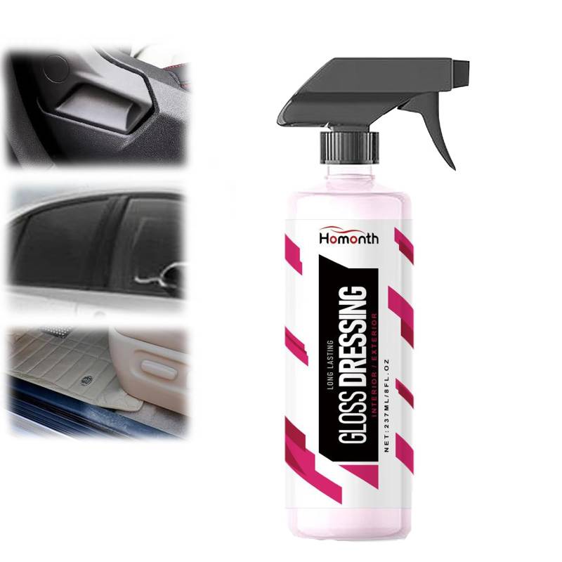 ZANWANXIN Gloss Dressing for Detailing, Gloss Dressing - Plastic, Trim & Tire Dressing, Plastic Restorer for Cars Ceramic Plastic Coating, Buff for Shine (1Pcs) von ZANWANXIN