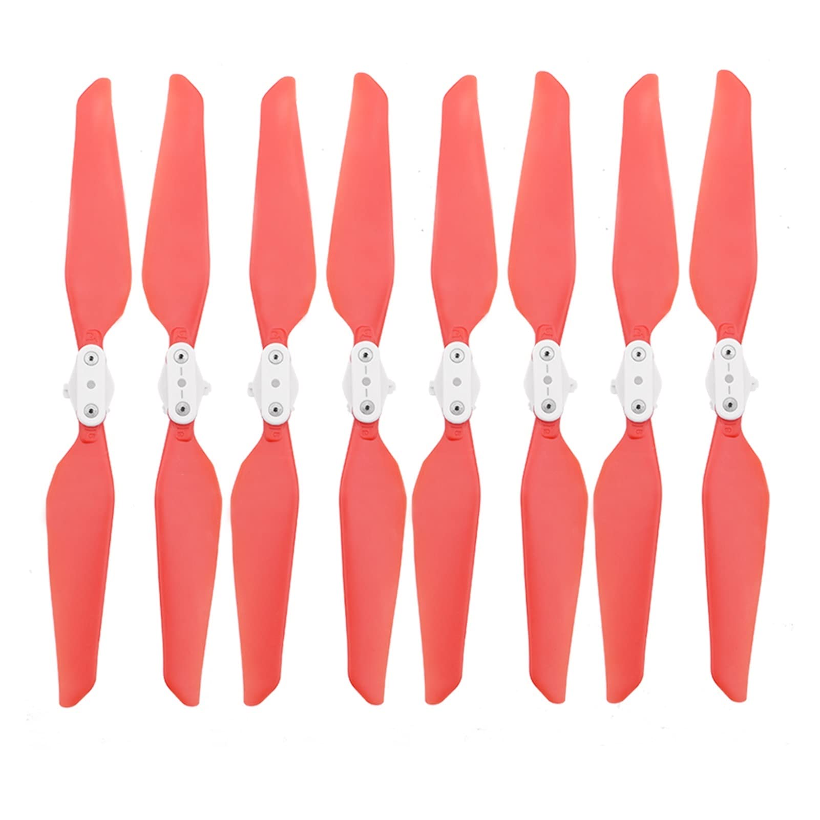 ZAPYVET 2/4/8 Stück Quick-Release Faltbare Requisitenblätter, for Millet, for FIMI X8 SE 2020 Propeller Quadcopter Zubehör Drohnen-Propeller-Set(8pcs red) von ZAPYVET