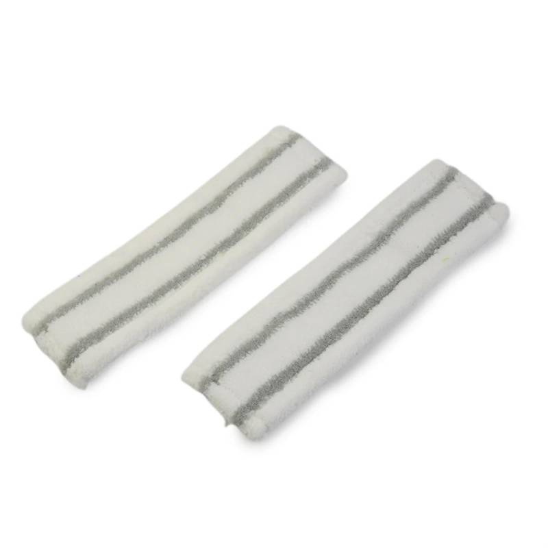 ZAPYVET 2PCS Mikrofaser-Mopptücher, for Karcher, for WV1 WV50 WV75 Flügelreinigungsmaschine Trocken- und Nassnutzung Mopptücher Pad Bodenreinigung Ersatz-Mopp-Pads von ZAPYVET