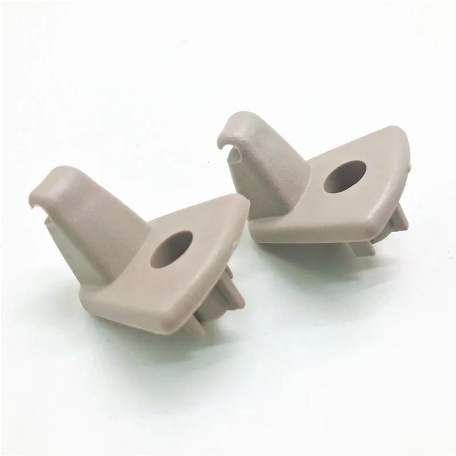 ZAPYVET 2PCS Sonnenblende Ersatzclip, for Chrysler, 300 300C, for Dodge, Charger Magnum New Beige Cliphaken für Sonnenblende von ZAPYVET