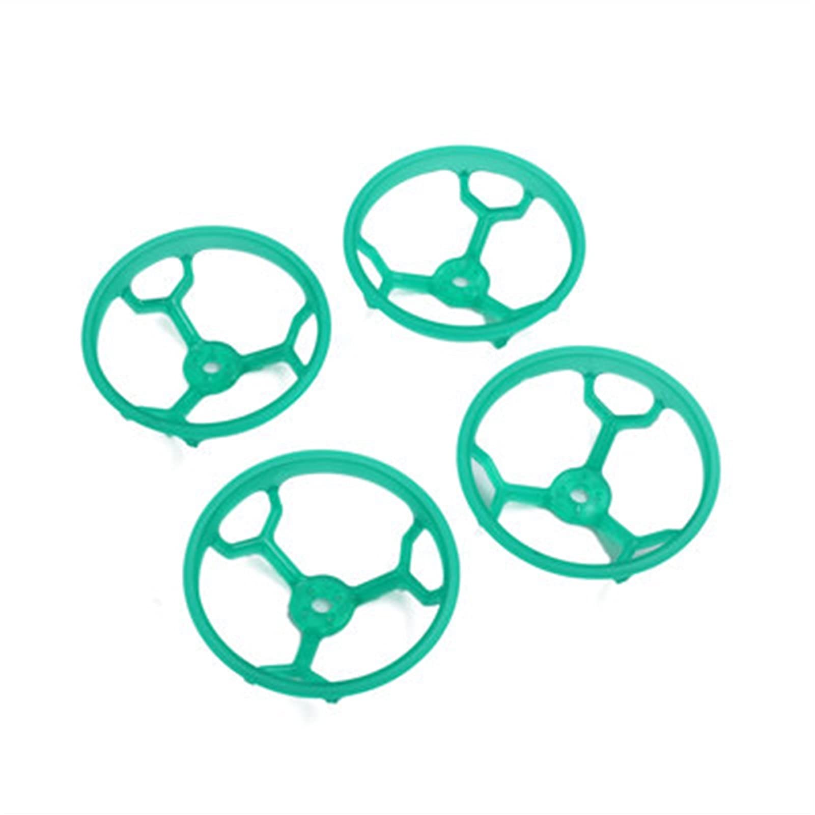 ZAPYVET 4 STÜCKE 60mm Propellerschutz, for HQPROP 2 Zoll 1102 1103 Motor Tinywhoop Kanaldrohne Drohnen-Propeller-Set(4PCS Green) von ZAPYVET