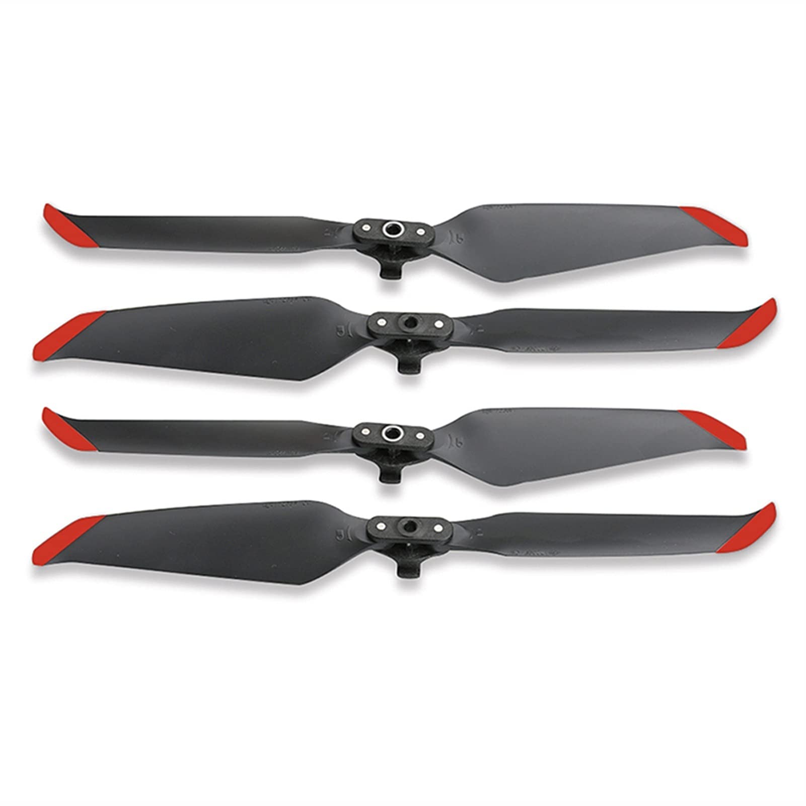 ZAPYVET 4-teilige Propeller mit geringem Geräuschpegel, 7238F Propellerblätter, Propeller for Air 2S, for Mavic Air 2 Drohnenzubehör Drohnen-Propeller-Set(Red) von ZAPYVET