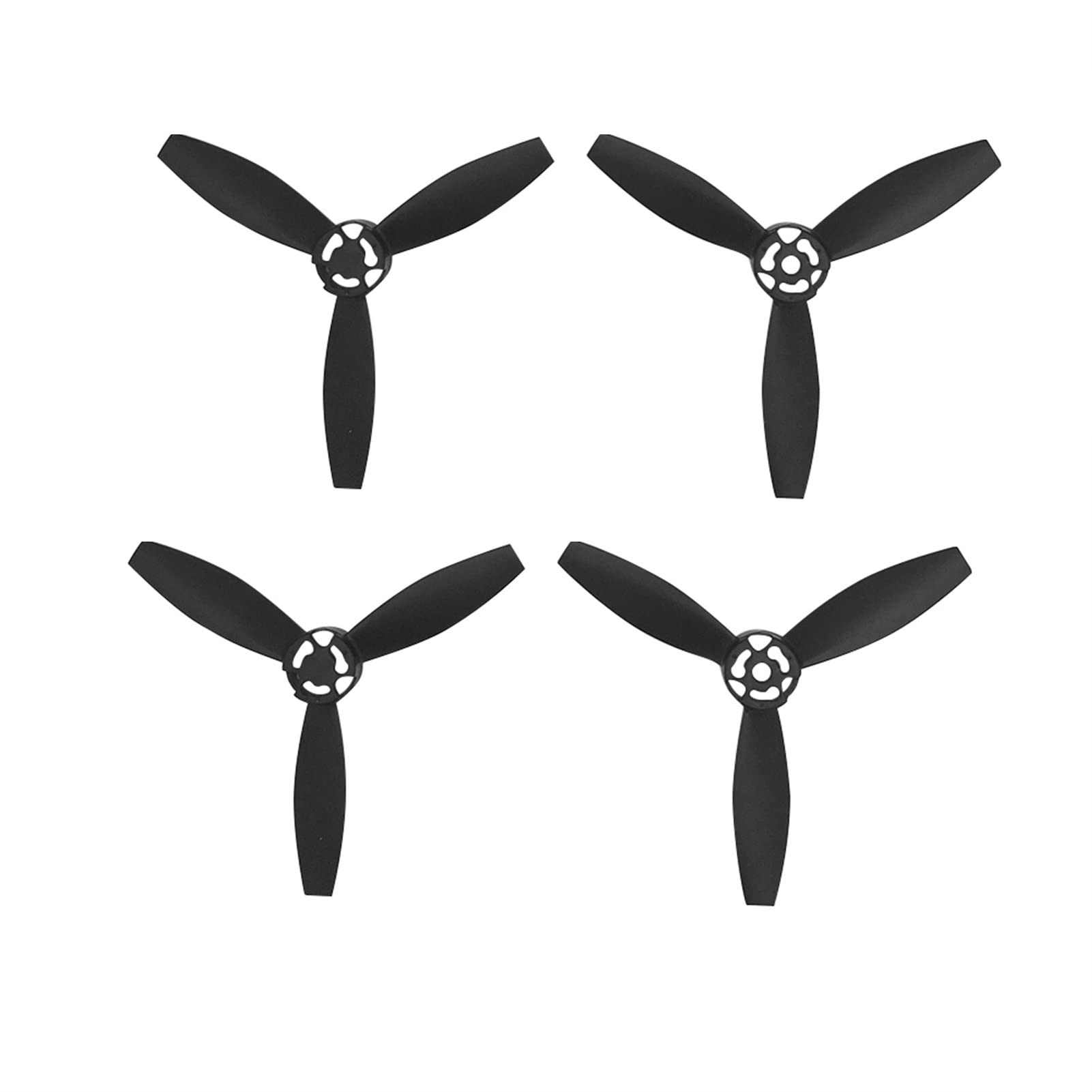 ZAPYVET 4PCS Propeller Quick Release Blade Rotoren Ersatz Requisiten CW CCW, for Bebop 2 Kamera Drohnen Drohnen-Propeller-Set(Bundle 1) von ZAPYVET