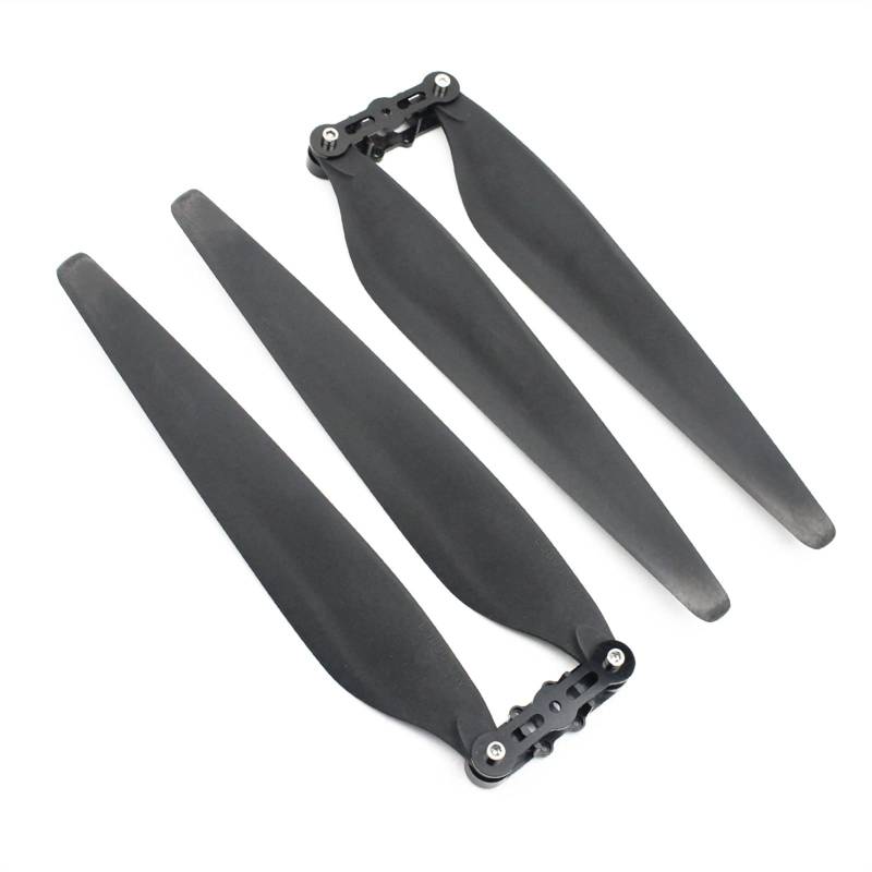 ZAPYVET 4Pcs 30 Zoll Klapp Carbon Propeller 3090 CW CCW Paddel Requisiten RC UAV Anlage Landwirtschaft Drone Ersatz Klinge Drohnen-Propeller-Set(with Clip) von ZAPYVET