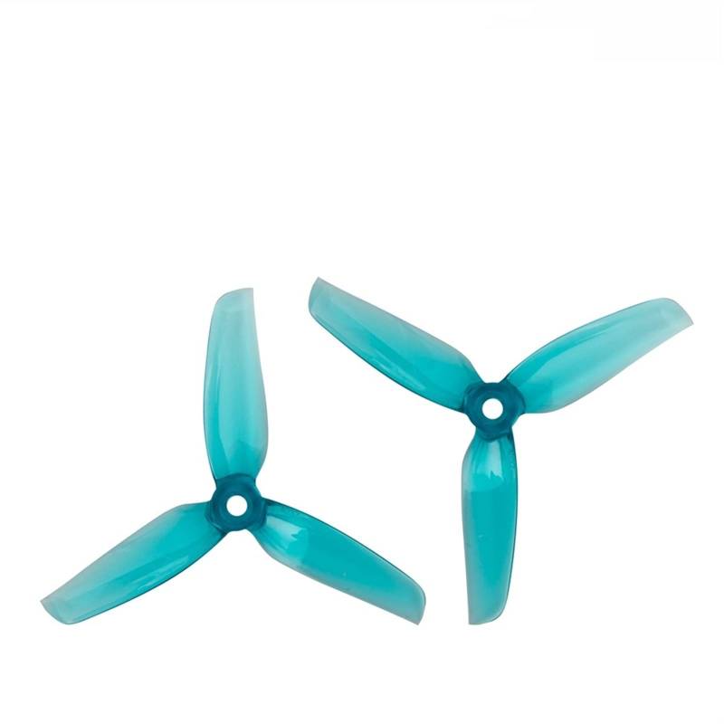 ZAPYVET 5,1 x 4,4 x 3 3-Blatt-PC-Propeller, for RC FPV Racing Freestyle 5-Zoll-Drohnen Drohnen-Propeller-Set(4Pairs Blue) von ZAPYVET