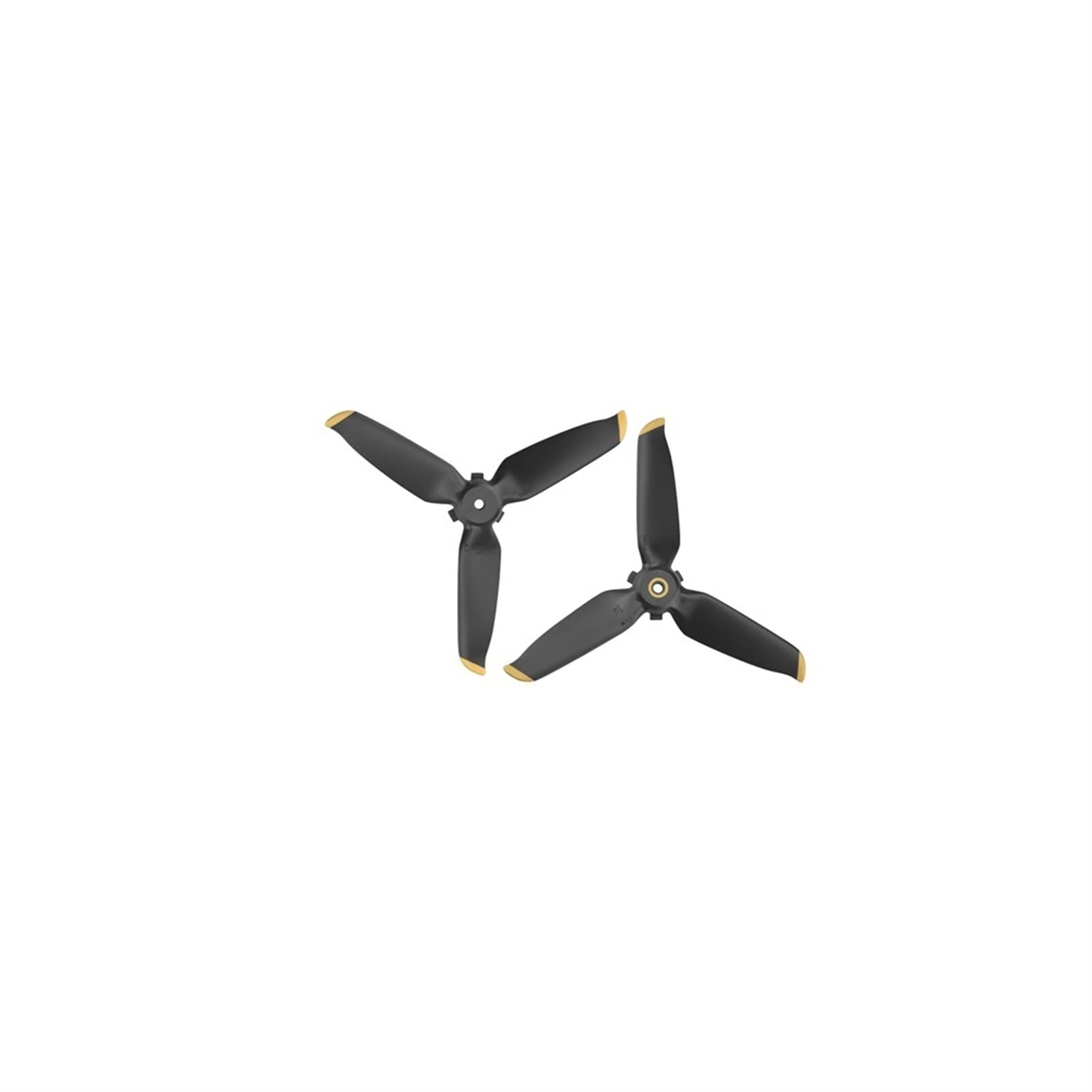 ZAPYVET 5328S Propeller Quick Release Blade Props Ersatz Wing Fan Ersatzteil, for DJI FPV Combo Drone Drohnen-Propeller-Set(Golden Edge 1 Pair) von ZAPYVET