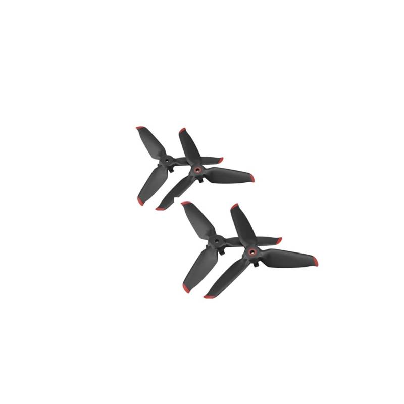 ZAPYVET 5328S Propeller Quick Release Blade Props Ersatz Wing Fan Ersatzteil, for DJI FPV Combo Drone Drohnen-Propeller-Set(Red Edge 2 Pair) von ZAPYVET