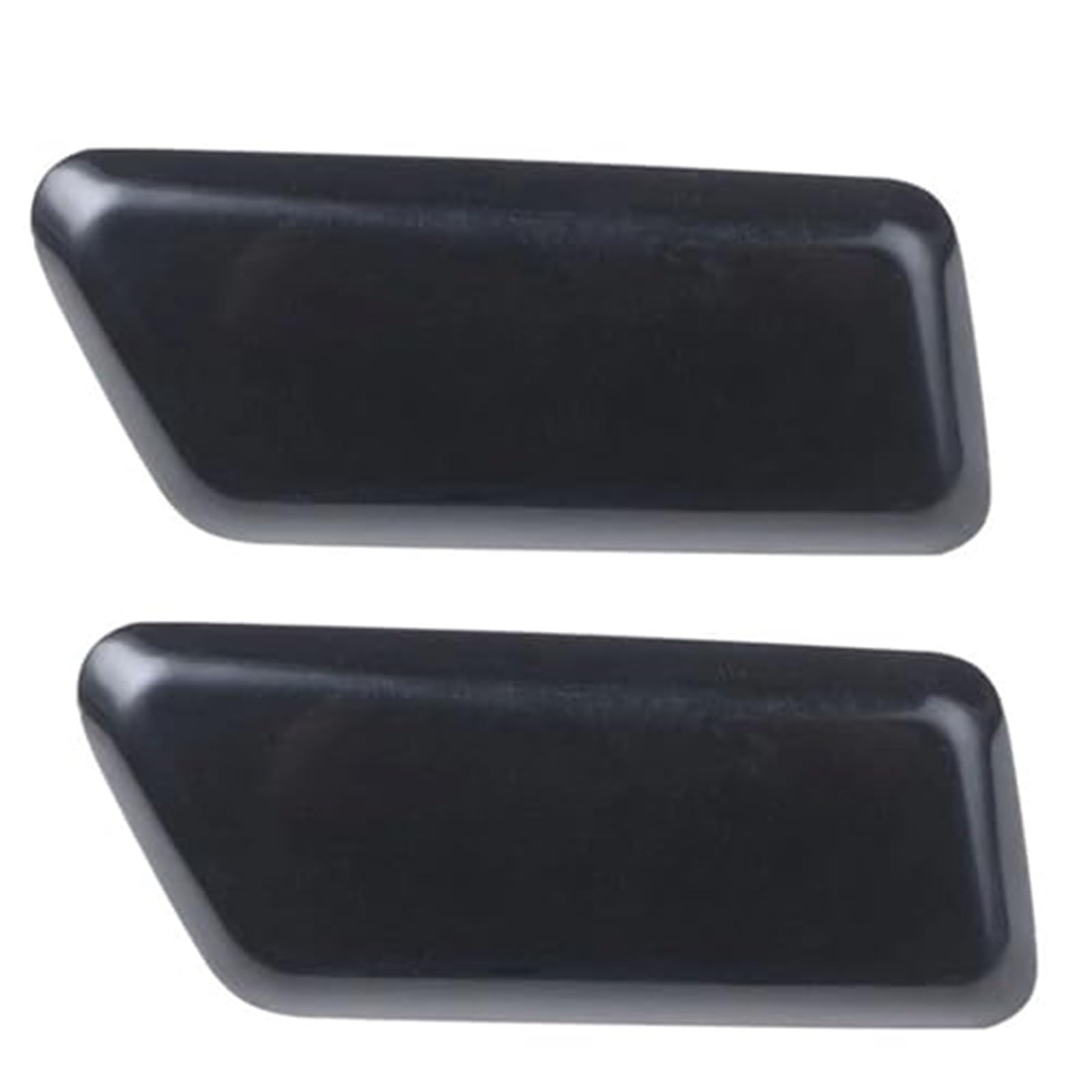 ZAPYVET Abdeckung der Scheinwerfer-Reinigungswaschanlage, for Mitsubishi, Outlander XL 2006–2010 8264A049HA 8264A050HA Abdeckung der Scheinwerferwaschdüse(Black A Pair) von ZAPYVET