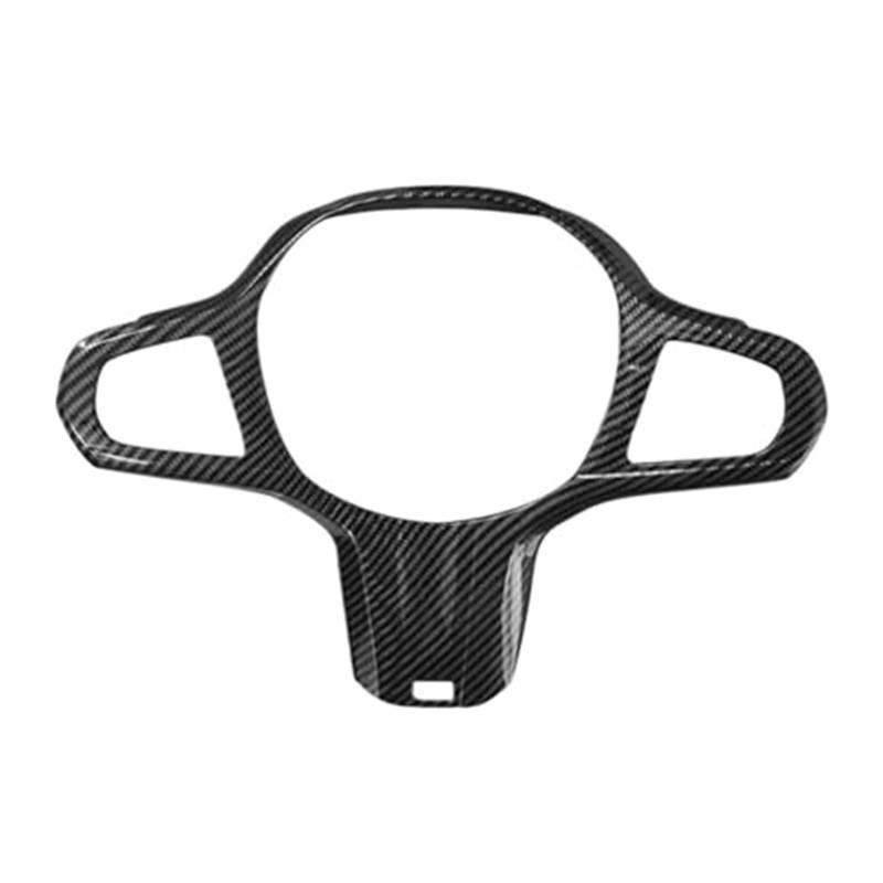 ZAPYVET Auto ABS Carbon Fiber Lenkrad Knopfschalter Rahmenabdeckungen Zierleiste Innendekoration, for, G30 X3 G01 X4 G02 X5 G05 X6 G06 Aufkleber für Lenkradabdeckung von ZAPYVET