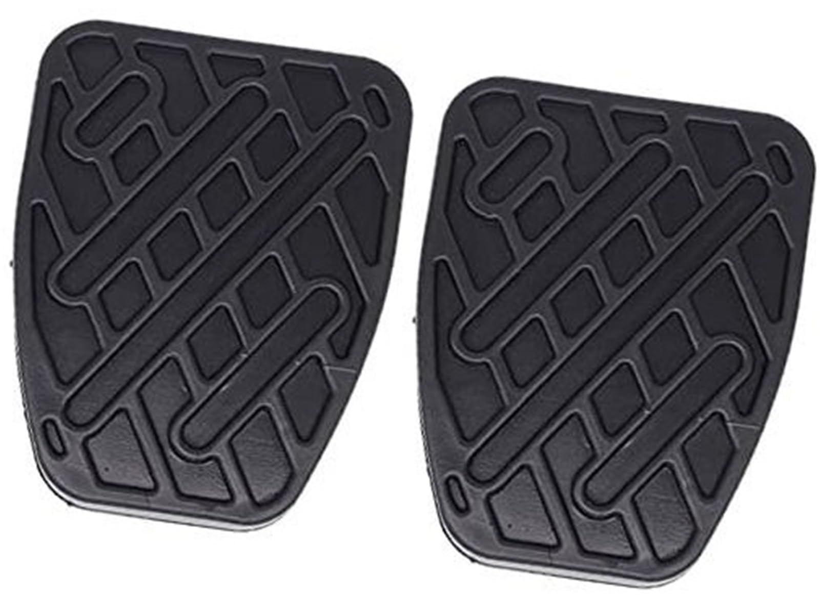 ZAPYVET Auto-Gummi-Bremskupplungs-Fußpedal-Pad-Abdeckungen, for Nissan, for Qashqai, J10 Dualis 2007–2013 Auto-Fußstützenschutz von ZAPYVET