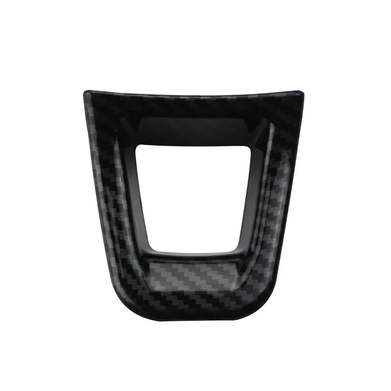 ZAPYVET Auto-Lenkradabdeckungs-Ordnungsaufkleber, for VW, for Golf 7 7.5 GTI MK7, for Polo, 2014 2015, for Passat B7 B8, for Jetta MK5 MK6 Aufkleber für Lenkradabdeckung(Carbon Black) von ZAPYVET