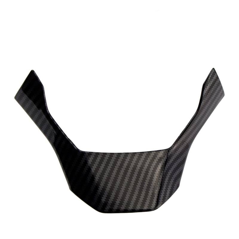 ZAPYVET Auto-Lenkradverkleidung, Carbon-Faser-Mittelkonsole, inneres Styling, for Peugeot, 508, 2011–2016, 408 2014–2020 Aufkleber für Lenkradabdeckung von ZAPYVET