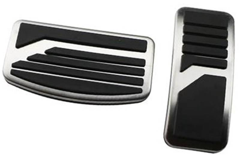 ZAPYVET Auto-Pedalabdeckung, for Mitsubishi, Eclipse Cross Outlander ASX Lancer 2009–2018, Brems- und Gaspedal Auto-Pedalabdeckung(Black at Pedal) von ZAPYVET