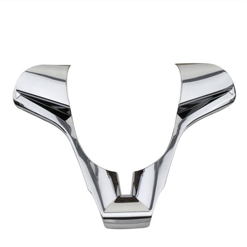 ZAPYVET Auto Styling ABS Lenkrad Schutz Abdeckung Trim Aufkleber, for Chevrolet, for Cruze Limousine Schrägheck 2009-2015 Teile Aufkleber für Lenkradabdeckung(Glossy Chrome) von ZAPYVET