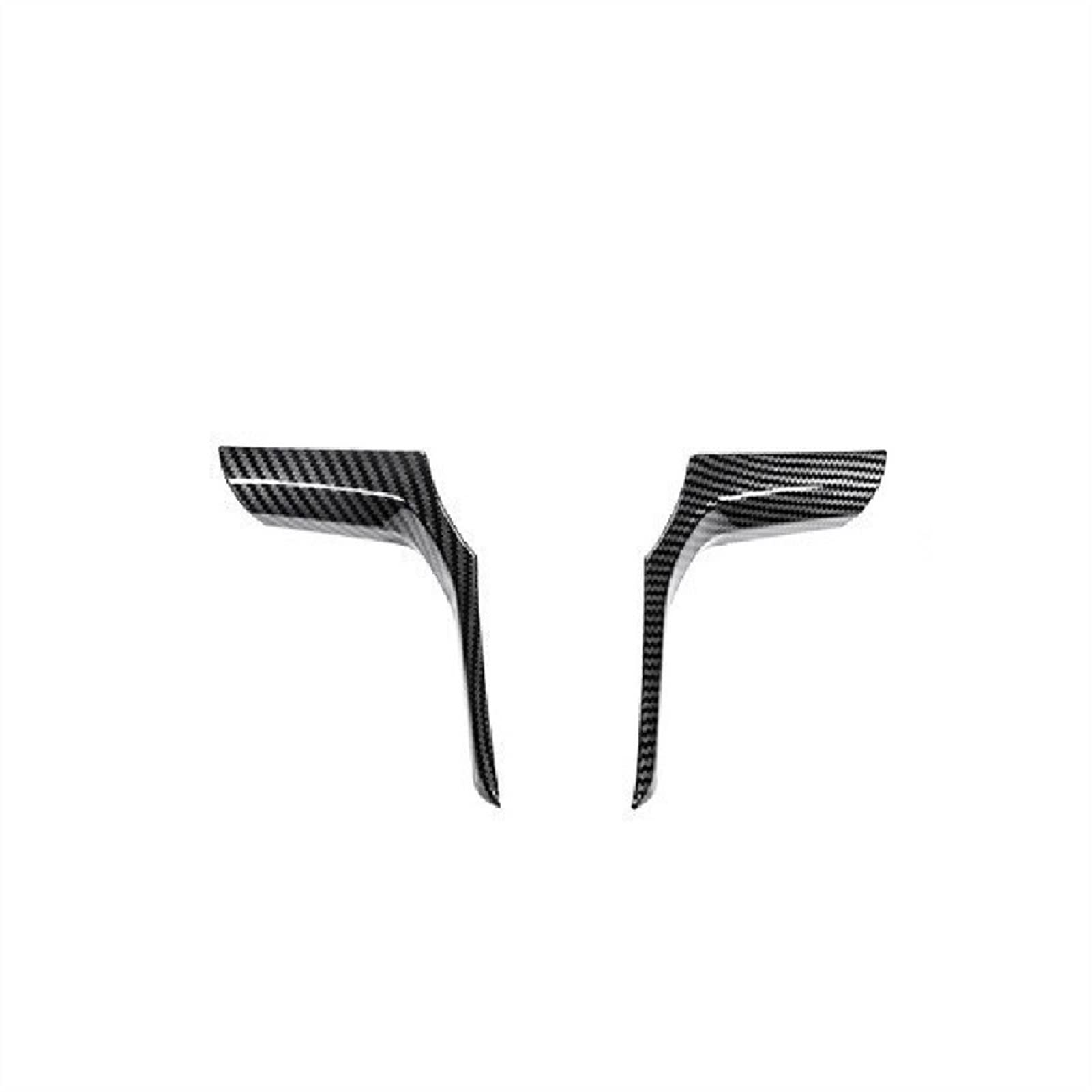 ZAPYVET Auto Styling Konsole Lenkrad Rahmen Dekoration Abdeckung Trim, for, for X3 G01, for X4 G02 Auto Innen Zubehör Aufkleber Aufkleber für Lenkradabdeckung(2 Pieces B) von ZAPYVET